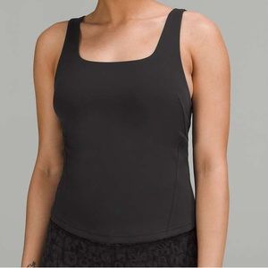 instill lululemon black tank top RARE